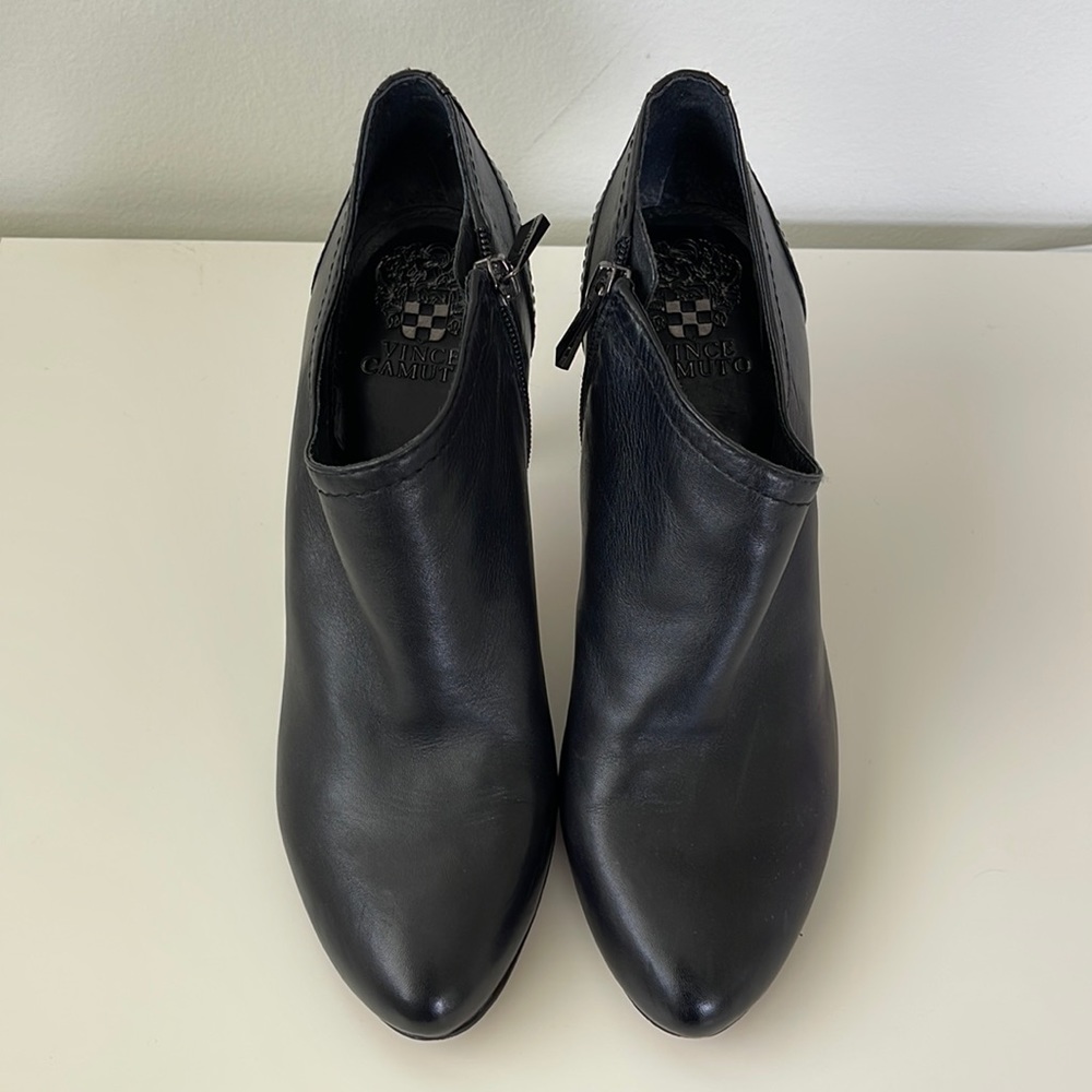Vince Camuto leather ankle booties